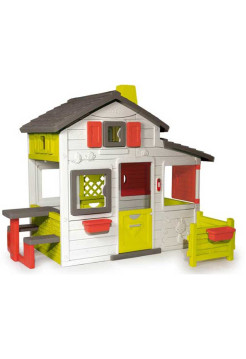 Домик игровой большой с чердаком Smooby